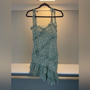 ASTR The Label Floral Ruched Dress